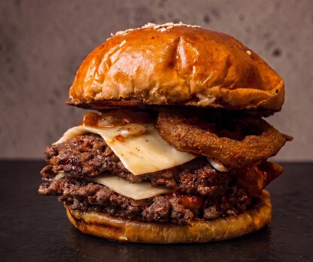 Sunkeeper double smash burger